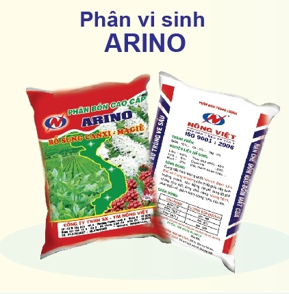 Phân vi sinh ARINO - Công Ty TNHH Sản Xuất - Thương Mại Nông Việt